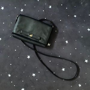 Kate Spade Rectangular Bow Crossbody Leather Purse